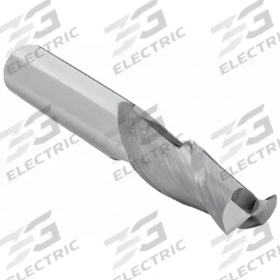CLEVELAND Square End Mill: Carbide, 2 Flute, 5/16" Mill Dia, 1-5/8" LOC, 4" OAL (MPN C61039) - Carbide Square End Mills for Aluminum
