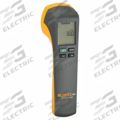 FLUKE Digital Stroboscope: 0.1 fpm, LCD, 300,000 fpm, 30 fpm - Standard LED Stroboscopes
