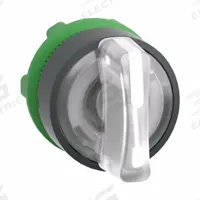 SCHNEIDER ELECTRIC Short-Handled Selector Switch: 22 mm Panel Mount Size, 3 Positions, Series XB5 (MPN ZB5AK1713). Key specifications — Action: Momentary/Maintained/Maintained; Cam: No Cam Included; Brand: SCHNEIDER; Switch Bezel Material Type: Non-Metallic.