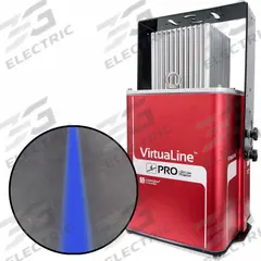 LASERGLOW TECHNOLOGIES Fixed Image Projector: Projector and Lens, Straight Line, Blue, 80 W (MPN HVPB87XX2). Key specifications — Brand: LASERGLOW TECHNOLOGIES; Includes: Power Supply; Laser Color: Blue; Watts: 80 W; Legend/Background Color: Straight Line; Manufacturer Part Number: HVPB87XX2; Product Type: Projector and Lens.
