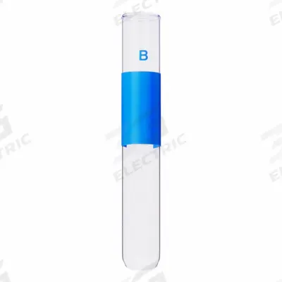 KIMBLE Test Tube: 3 mL, Test Tube, 10 mm Body Dia, 75 mm Overall Ht, Colorless - Glass Test Tubes