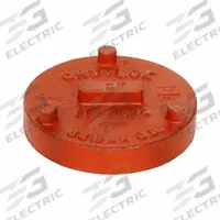 GRUVLOK Cap: Cap, 5 in, 1,000 psi, Ductile Iron, Grooved, 1 1/2 in Lg (MPN 0390132082). Key specifications — Maximum Operating Pressure: 1,000 psi; Brand: GRUVLOK.