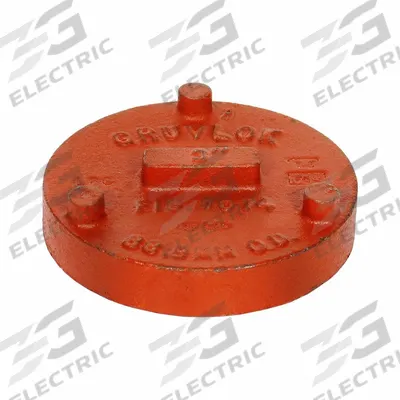 GRUVLOK Cap: Cap, 5 in, 1,000 psi, Ductile Iron, Grooved - Grooved Pipe Fittings