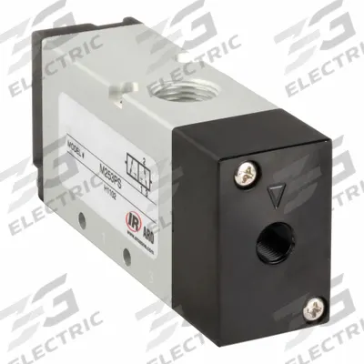 ARO Pilot Air Control Valve: MaxAir Series, Three-Way / Two-Position, 3 Ports - ARO MaxAir Series Pilot-Operated Inline Air Control Valves