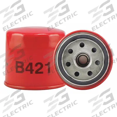 BALDWIN FILTERS Oil Filter: B421, M20-1.50 Thread Size, 2 7/8 in Overall Ht, 3 in Outside Dia - Spin-On Oil Filters