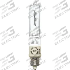 LEDVANCE/ SYLVANIA Halogen Bulb: Halogen, Miniature Candelabra Screw (E11), (T) Tubular, T4, 58762. Key specifications — attr923609: White; attr923593: T4; attr923631: 58762; attr916823: LEDVANCE/ SYLVANIA; attr923634: 120V AC.