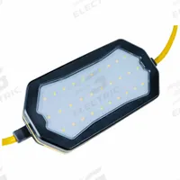 SOUTHWIRE String Light,X Uplight: LED, Corded, String Light, 50 ft Power Cord Lg, 120V AC, Built-In (MPN 71X4SW520). Key specifications — attr564215: Locking Blade; attr564191: Plastic; attr564187: Built-In; attr564159: SOUTHWIRE; attr564165: SJTW; attr564166: 16 AWG; attr564190: String Light; attr564196: LED.