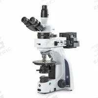 GLOBE SCIENTIFIC Microscope: Compound, Trinocular, 50X to 500X, 22 mm Optical Field of View, 500X (MPN EIS-1053-PLPOLRI). Key specifications — Brand: GLOBE SCIENTIFIC; Maximum Magnification Capability: 500X; Optical Magnification: 50X to 500X.