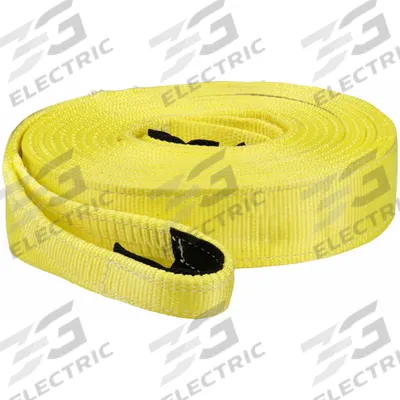 LIFT-ALL Tow-All Tow Strap: 25 ft Overall Hook Size, 3 in Overall Wd, 25 ft Overall Lg - Tow Straps