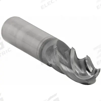 CLEVELAND Ball End Mill: Carbide, AP/MAX Coated, 4 Flute, 3/4" Mill Dia, 1-1/2" LOC - Fast-Cutting Carbide Ball End Mills for Stainless Steel & Super Alloys