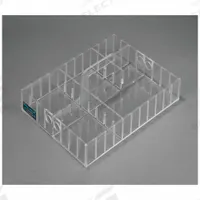 Vaccine/Procedure Caddy: 12 5/8 in Overall Lg, 9 1/4 in Overall Wd, 2 1/2 in Overall Ht, Clear (MPN VAXCADS). Key specifications — Material: Polycarbonate; Brand: POLTEX; Product Type: Vaccine/Procedure Caddy; For Use With: IV Start Supplies, Phlebotomy Supplies, Vaccine Administration Supplies, Syringes, Alcohol Wipes.