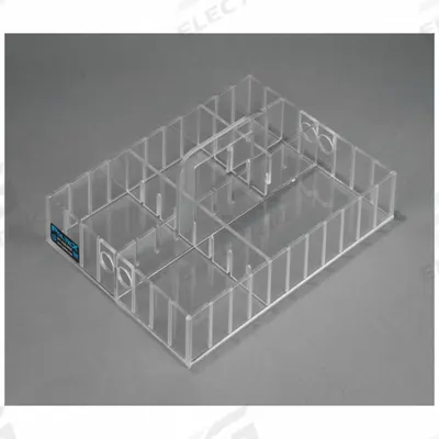 POLTEX Vaccine/Procedure Caddy: 12 5/8 in Overall Lg, 9 1/4 in Overall Wd, 2 1/2 in Overall Ht - Vaccine Caddies
