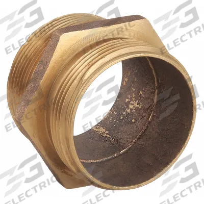 DIXON VALVE & COUPLING Fire Hose Adapter: 2 1/2 in Compatible Pipe Size, NPT x NPSH - Brass Rigid Fire Hydrant & Standpipe Adapters