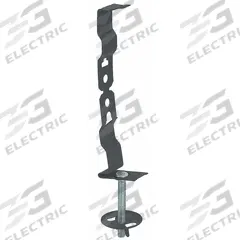 B-LINE BY EATON Tee and T-Bar Fastener: 2 in Lg, 1 in Wd, 2/3 in Ht, Zinc Phosphate (MPN BA1). Key specifications — For Use With: 15/16 in Acoustical T-Bars; Includes: Hanger and Bolt; Accessory Type: Tee and T-Bar Fastener; Finish: Zinc Phosphate; Brand: B-LINE BY EATON.
