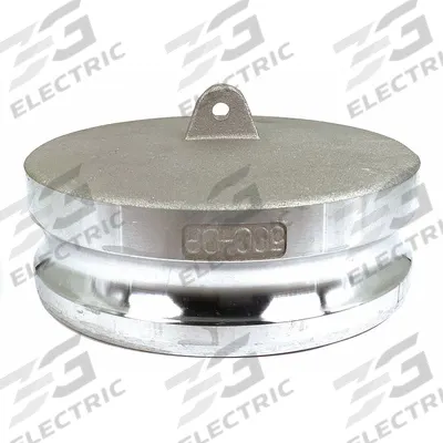 APPROVED VENDOR Cam and Groove Spool Adapter: 5 in Coupling Size, 75 psi Max. Working Pressure @ 70 F - Type DP Aluminum Cam & Groove Dust Plugs