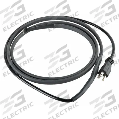 APPROVED VENDOR Electric Heating Cable: For Indoor/Outdoor, 12 ft Cable Lg, 120V AC - Pre-Assembled Electric Heating Cables