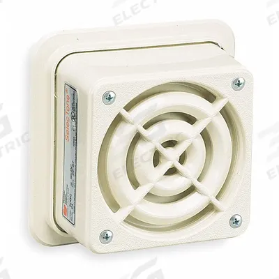 FEDERAL SIGNAL Signaling Device: Powered, 1-Way, 5 1/2 in Overall Wd - Horn Speakers