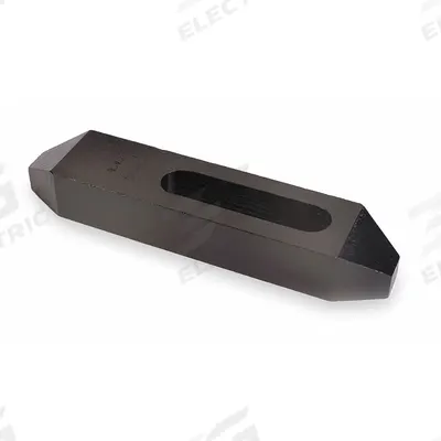 TE-CO Tapered Nose Plain Clamp: For 6 mm_8 mm_10 mm Stud Dia, 102 mm L x 25 mm W x 16 mm H - Standard Setup Clamps