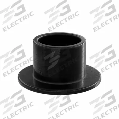 OILITE Flanged Sleeve Bearing: Vespel SP-21, 1/4 in Bore, 5/16 in OD, 1/4 in Overall Lg - Heavy-Load & Temperature-Resistant Plastic Flanged Sleeve Bearings