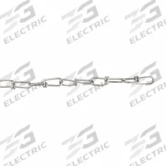 DAYTON Double Loop Chain: 304 Stainless Steel, 255 lb Working Load Limit, Double Loop, Plain, Plain (MPN 2ZDJ8). Key specifications — Brand: DAYTON; Item Trade Size: 2/0.