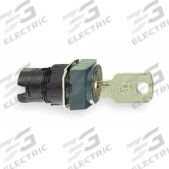 SCHNEIDER ELECTRIC Keyed Selector Switch: 3 Position, 16 mm Panel Mounting Size, Series XB6 (MPN ZB6CGH). Key specifications — Manufacturer Part Number: ZB6CGH; Brand: SCHNEIDER; Switch Action: Maintained/Maintained/Maintained; Key Removal Position: Any Position.