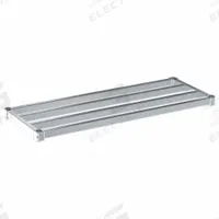 NEW AGE INDUSTRIAL Shelf: 48 in x 18 in, Ventilated Shelf, 1,100 lb Shelf Capacity, 13 ga, Silver (MPN C1848HD). Key specifications — Color: Silver; Brand: NEW AGE INDUSTRIAL.