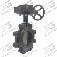 MILWAUKEE VALVE Butterfly Valve: 6 in Pipe Size, Concentric, 200 psi Max. Pressure (CWP), Lug, ABS (MPN ML332B). Key specifications — Brand: MILWAUKEE VALVE; Handle Type: Gear Operated Handwheel; Disc Material: Ductile Iron.