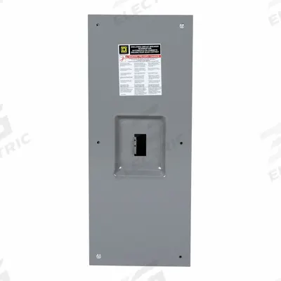 SQUARE D Circuit Breaker Enclosure: 3 Spaces, 225 A Amps, Flush Mounting - Q-Frame Square D Circuit Breaker Enclosures