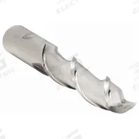 CLEVELAND Square End Mill: High Speed Steel, 2 Flute, 1/2" Mill Dia, 1-1/4" LOC, 3-1/4" OAL (MPN C41853)