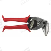 MIDWEST SNIPS Aviation Snip: Left, 8 3/4 in Overall Lg, 1 1/4 in Cutting Lg, Steel, Plastic, Steel (MPN MWT-6900L). Key specifications — attr308531: Plastic; attr308530: Steel; attr308532: Steel; attr308533: Yes; attr308535: Cold Rolled Steel; attr308541: 24 ga (Cold Rolled Steel); attr308546: Left; attr324897: MIDWEST SNIPS.