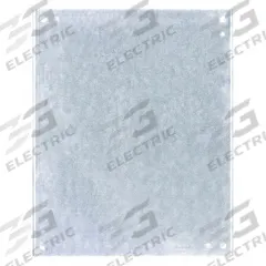 HOFFMAN Interior Panel: Back Panel Panel, 21 in Overall Ht, 17 in Overall Wd, Steel, Galvanized (MPN A24P20G). Key specifications — Panel Style: Back Panel; Brand: HOFFMAN; Finish: Galvanized; Manufacturer Part Number: A24P20G; Material: Steel.