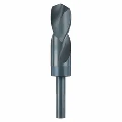 MILWAUKEE Silver and Deming Drill: 1-1/8", 135° Split Point, Black Oxide HSS, Parabolic Flute (MPN 48-89-2756). Key specifications — attr1235078: 1.1250.