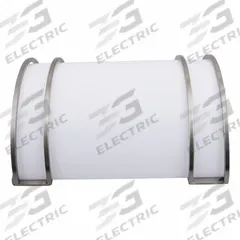 WALL SCONCE, 9 INCH, 14W, 1150LM, 120- 277V, CRI 90, 5 CCT SELECTABLE,50 000H LIFE TIME, DAMP RATED (MPN WALLSCE91150U9SC3 9"). Key specifications — Voltage: 120V AC; Brand: SYLVANIA; Color Temperature: 2700K; Housing Finish/Housing Color (Broad): White.