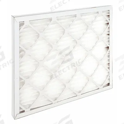 GRAINGER Pleated Air Filter: 20 in x 22 in x 2 in, MERV 8 - MERV 8 Pleated Air Filters