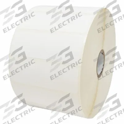 ZEBRA Barcode Printer Labels: 3 in Label Wd, 1 in Label Ht, White, 1 in Core Dia. - Desktop Direct Thermal Labels