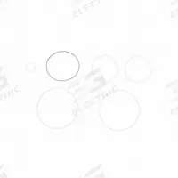 FILL-RITE Teflon Seal Kit: Teflon Seal Kit, Fill-Rite, (6) O-Rings (MPN SK15PTF)