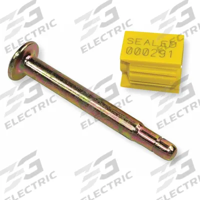 TYDENBROOKS Bolt Seal: Yellow, 3/8 in Bolt Dia, 3 1/2 in Bolt Lg, 3 1/2 in Bolt Clearance - Bolt Seals