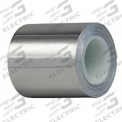 TAPECASE Foil Tape: 12 in Wd, 3 yd Lg, 4 mil Thick, Acrylic, Indoor/Outdoor, -30°F Min Temp, Silver (MPN 15D573). Key specifications — Backing Material: Stainless Steel Foil; Series: TC862.