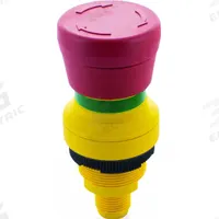 MURRELEKTRONIK Emergency Stop Push Button: Non-Illuminated, Mushroom Head Profile, Non-Metallic, 2NC (MPN 69051). Key specifications — Brand: MURRELEKTRONIK; Action: Maintained; Push Button Material Type: Non-Metallic.