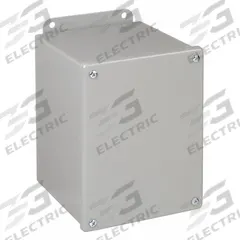 HOFFMAN Enclosure: Steel, 8 in x 6 in x 6 in, NEMA 12/13, Solid Cover, Screw On (MPN A8066SC). Key specifications — Brand: HOFFMAN; Closure Method: Screws; Knockouts: Not Included.