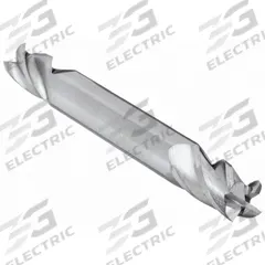 APPROVED VENDOR Square End Mill: Carbide, Double End, 4 Flute, 7/16" Mill Dia, 9/16" LOC, 2-3/4" OAL (MPN 236-001110)