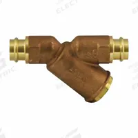 APOLLO Y Strainer: 1/2 in, Compression, Wye, Bronze, EPDM, 5 5/8 in Ht, 9 1/2 in Lg (MPN 5900301PR). Key specifications — Brand: APOLLO; Seal Material: EPDM; Manufacturer Part Number: 5900301PR; Screen Material: 302 Stainless Steel.