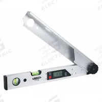 INSIZE Digital Angle Finder: 18.11 in Blade Lg, 0°to 225°, +/-0.1° Accuracy, 0.05° Resolution (MPN 2174-225). Key specifications — attr1182192: 0.05°; attr1182193: Aluminum; attr1182194: +/-0.1°; attr1182195: 18.11 in; attr1182197: IP54 Dust; attr1182199: Backlight LCD; attr1182218: INSIZE; attr1211640: No.