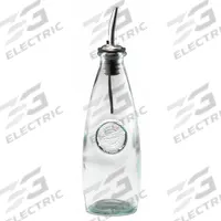 TABLECRAFT PRODUCTS COMPANY Oil and Vinegar Bottle: 12 oz Capacity, Glass, 9 in Overall Ht (MPN 6619). Key specifications — Brand: TABLECRAFT PRODUCTS COMPANY; Body Material: Glass; Product Type: Oil and Vinegar Bottle.
