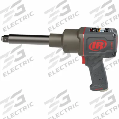 INGERSOLL RAND Air Impact Wrench: Full-Size, 3/4 in Drive, Pistol-Grip, Square - Pistol-Grip Air-Powered Impact Wrenches with Extended Anvils