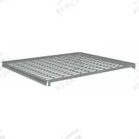 TENNSCO Shelf: 48 in x 36 in, 500 lb Load Capacity, Steel, 5 ga Decking, Gray, Shelf (MPN ZAES-4836W). Key specifications — Decking Material: Steel; Includes: (4) Beams; Decking Finish: Zinc Plated; Shelf Configuration: Single Straight; Color: Gray; Frame Material: Steel; Brand: TENNSCO; Frame Finish: Zinc Plated.