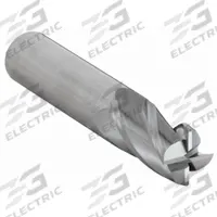CLEVELAND Square End Mill: Carbide, 4 Flute, 3/4" Mill Dia, 1-1/2" LOC, 4" OAL (MPN C61914)
