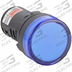 DAYTON Raised Panel Light: 22 mm Panel Mounting Hole Dia, LED, Raised Head (MPN 22NZ02). Key specifications — Brand: DAYTON; Electrical Connection: M3.5 Screw.
