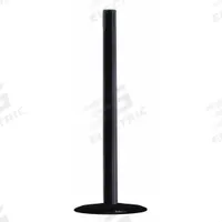 TENSABARRIER Single Belt Receiver Post: Round Flat, 37 1/2 in Post Ht, Black, Plastic, Flat (MPN 875-33-RCV). Key specifications — Brand: TENSABARRIER; Post Color: Black; Post Material: Plastic; Base Material: Cast Iron; Base Shape: Flat.