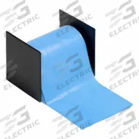 PROMAXIMA Exercise Resistance Band: Blue, 75 ft Overall Lg, Rubber, 4 in Band Dia, No Swivel Handles (MPN AC-TBAND Heavy). Key specifications — attr1007531: Rubber; attr1007525: Blue.